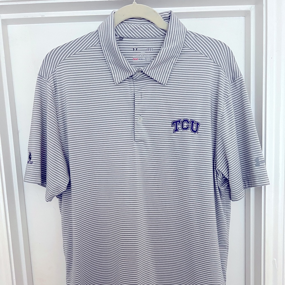 TCU Horned Frog Under Armour Polo